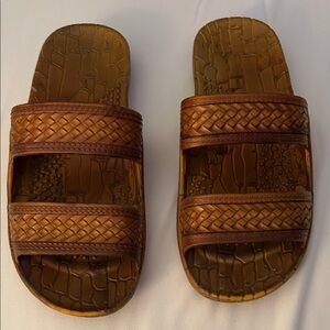 Hawaiian Imperial Woven Slide Sandals